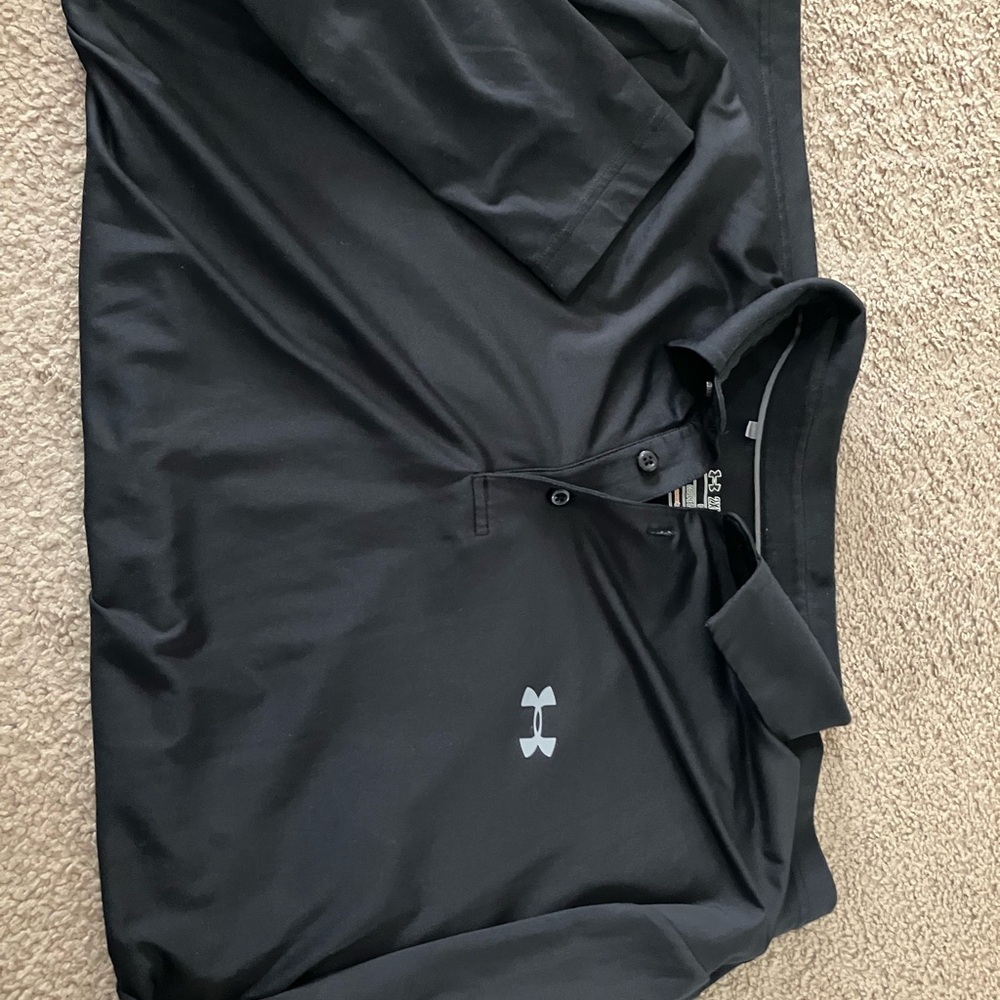 Under Armour Charcoal Polo Shirt